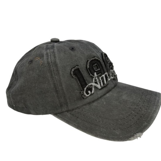 Gray 1964 baseball cap Gray 1964 baseball cap