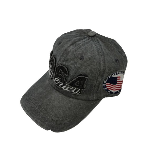 Gray 1964 baseball cap Gray 1964 baseball cap