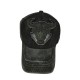 Black Cloth Bullhead Baseball Cap