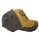 Yellow cloth bullhead baseball cap Yellow cloth bullhead baseball cap