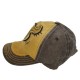 Yellow cloth bullhead baseball cap Yellow cloth bullhead baseball cap