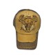 Yellow cloth bullhead baseball cap Yellow cloth bullhead baseball cap