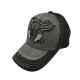 Grey cloth bullhead baseball cap Grey cloth bullhead baseball cap