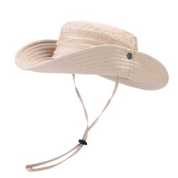 Beige Breathable Fisherman Hat  