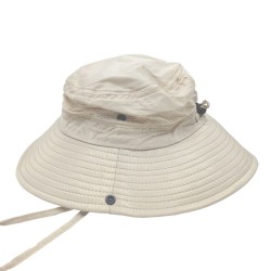 Beige Breathable Fisherman Hat  