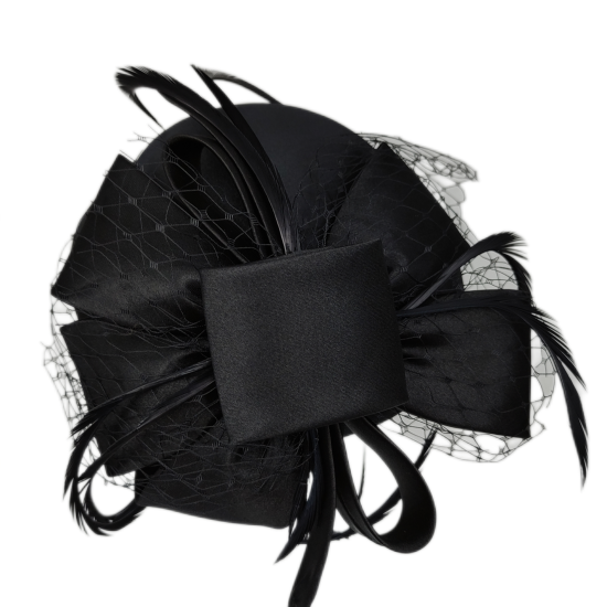 Black English Jockey Club Small Bowler Hat Black English Jockey Club Small Bowler Hat