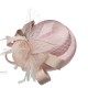 Pink Feather Retro Small Bowler Hat Pink Feather Retro Small Bowler Hat