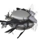 Gray French Bow Small Bow Hat Gray French Bow Small Bow Hat