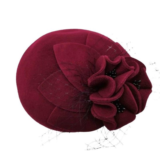 Red mesh wool tweed cap British cap Red mesh wool tweed cap British cap