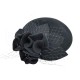 Black Mesh Wool Tweed Cap British Cap