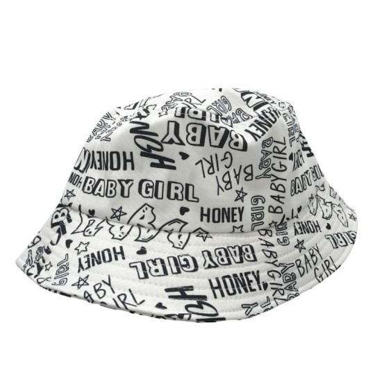 Letter cool Fisherman's hat Letter cool Fisherman's hat