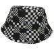 Stitching checkerboards Fisherman's hat Stitching checkerboards Fisherman's hat