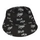 Black Embroidered Visor Black Embroidered Visor